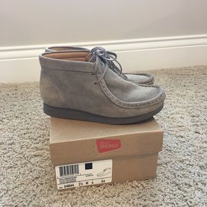 Clark Boys Wallabee Boot